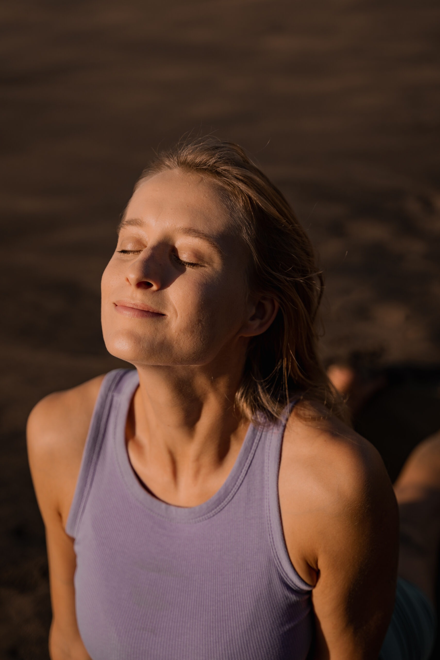 Meditative portrait