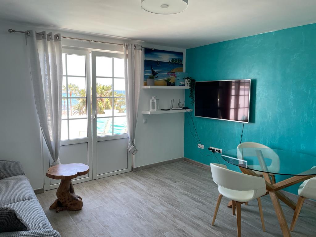 Beach Apartment Living Area