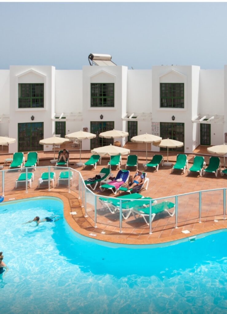 Hotel Pool Area
